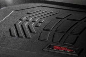 Chevrolet Silverado 1500 Floor Mats - Front - Rough Country - Sure-Fit - '19-'24